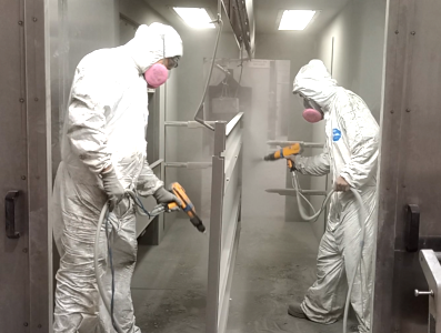 Pintura electrostática de piezas de acero y otros metales, calidad y durabilidad. Pintura electrostática horneada para acabado industrial, soluciones a medida.